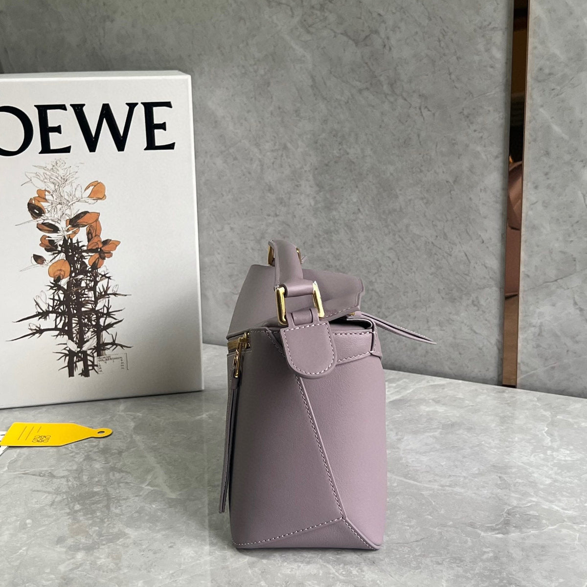 LOEW SMALL PUZZLE EDGE BAG