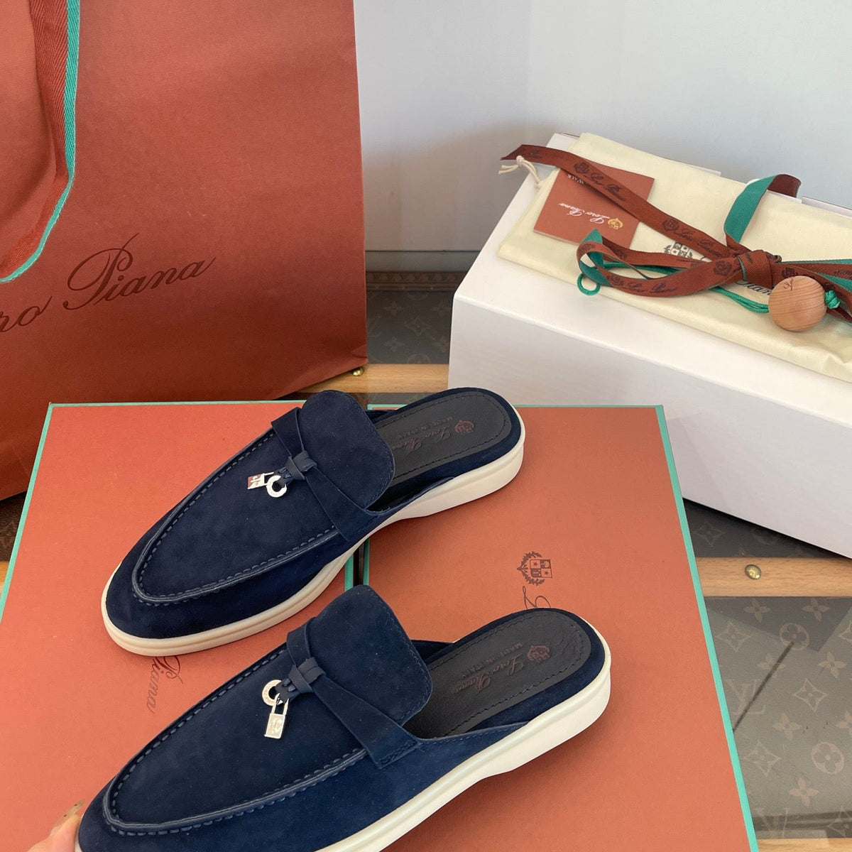 LORO P SUMMER CHARMS LOAFERS