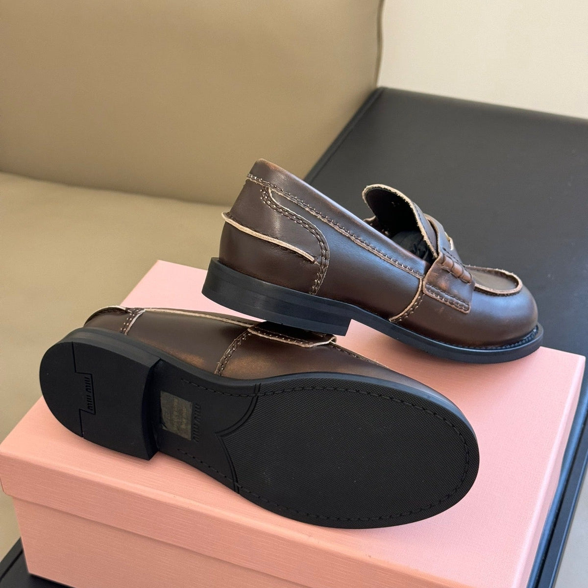 MIU M LOAFERS