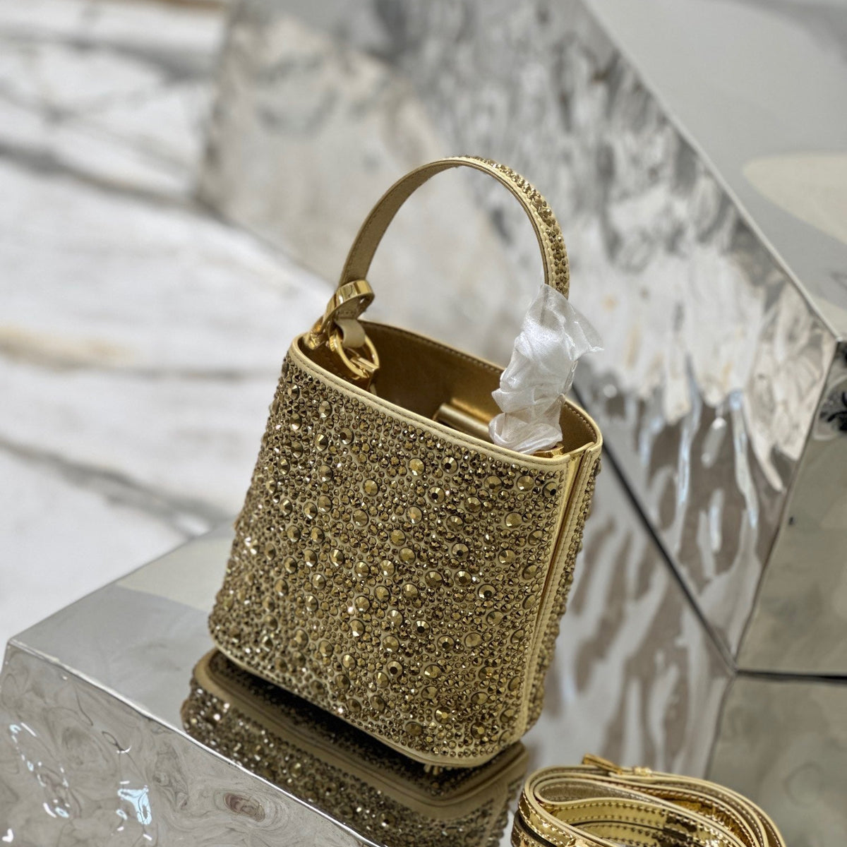 PD PANIER SATIN BAG