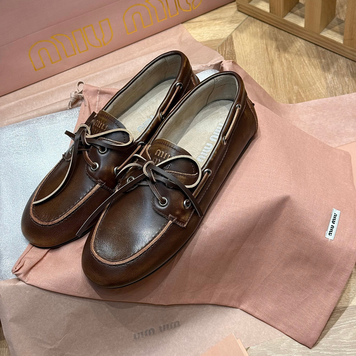 MIU M LOAFERS