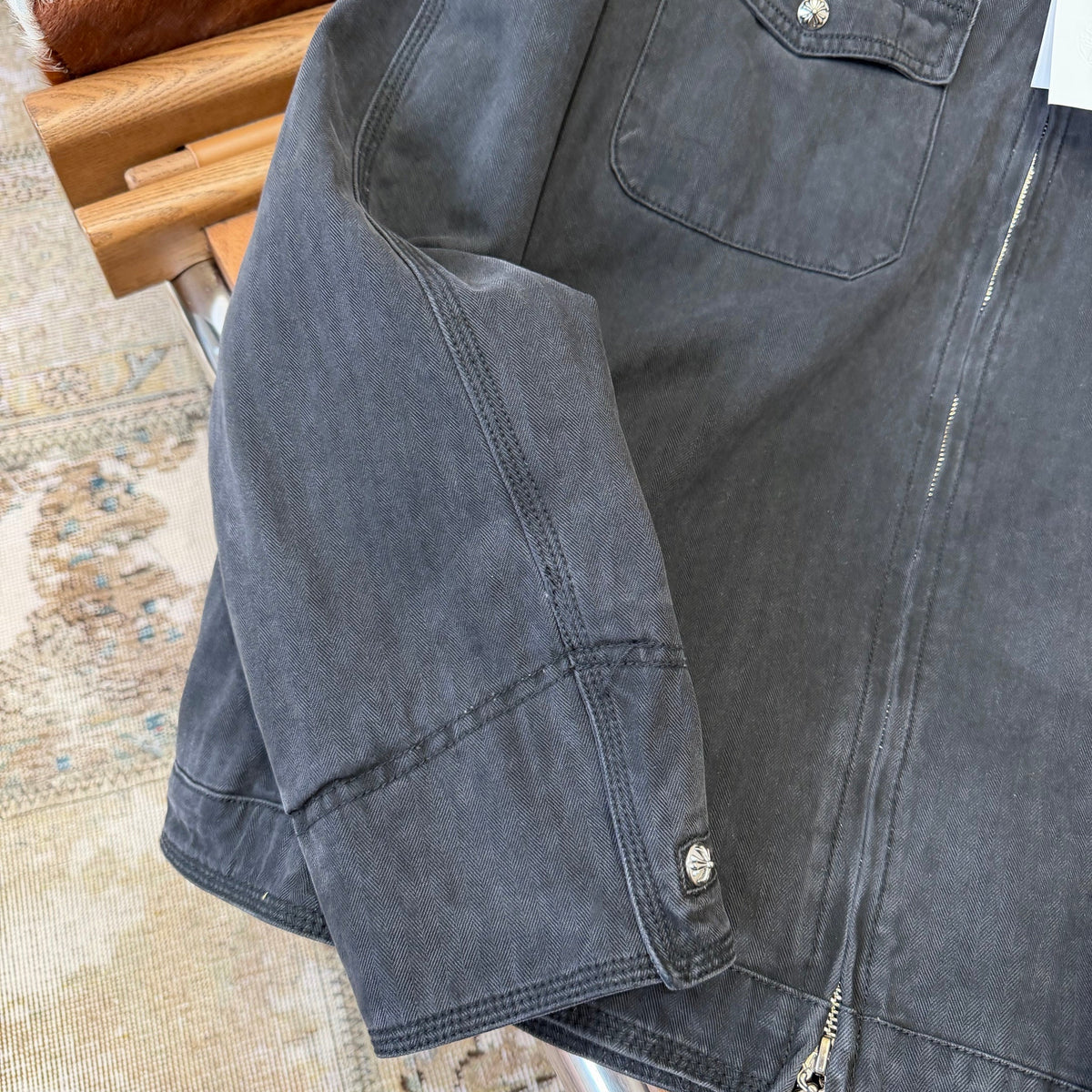 CHROME H DENIM JACKET