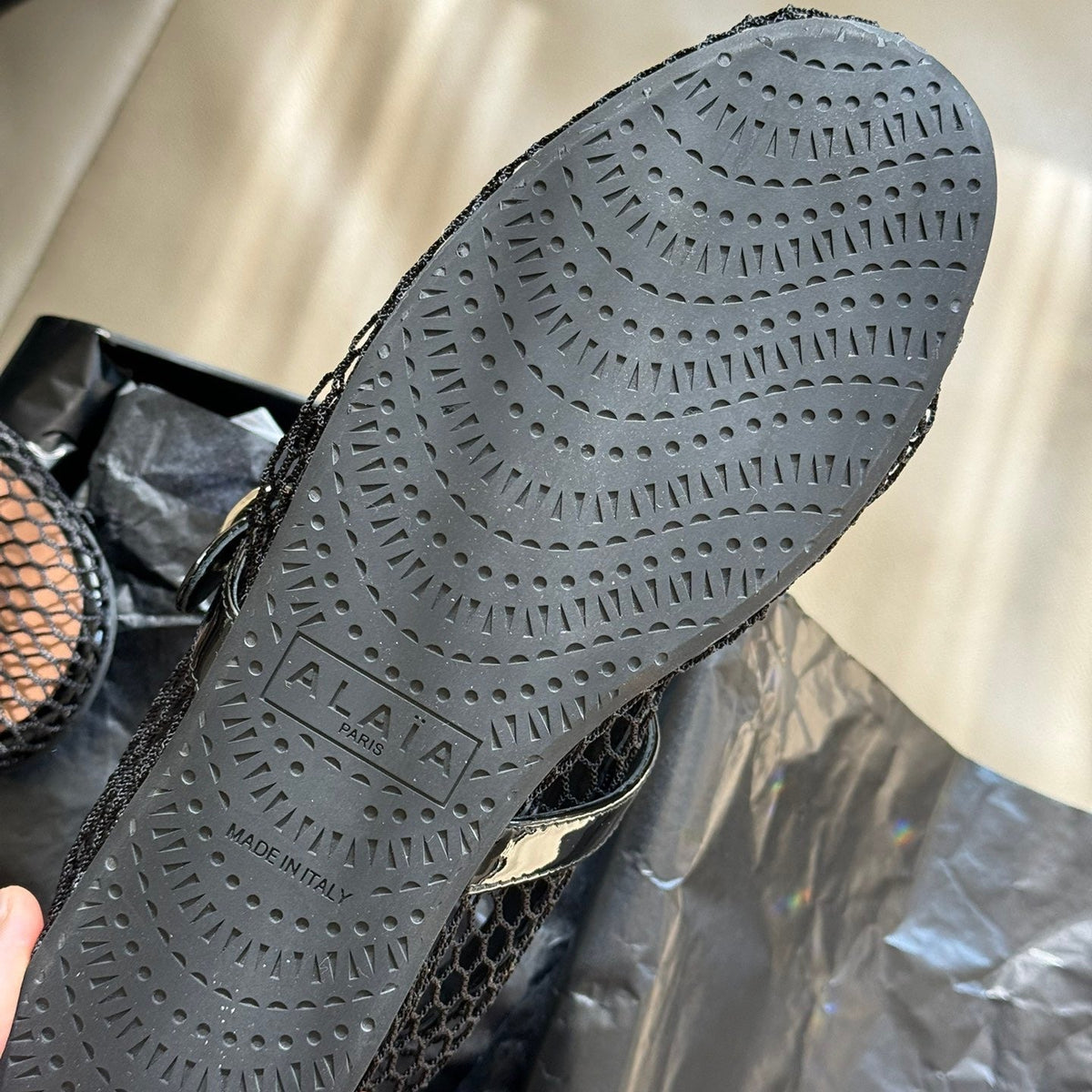 ALAIA BALLET FLATS