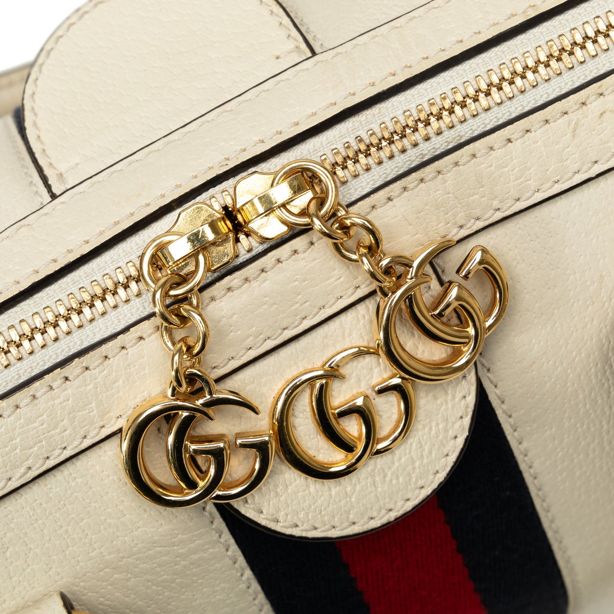 GUCCI Leather Ophidia Satchel