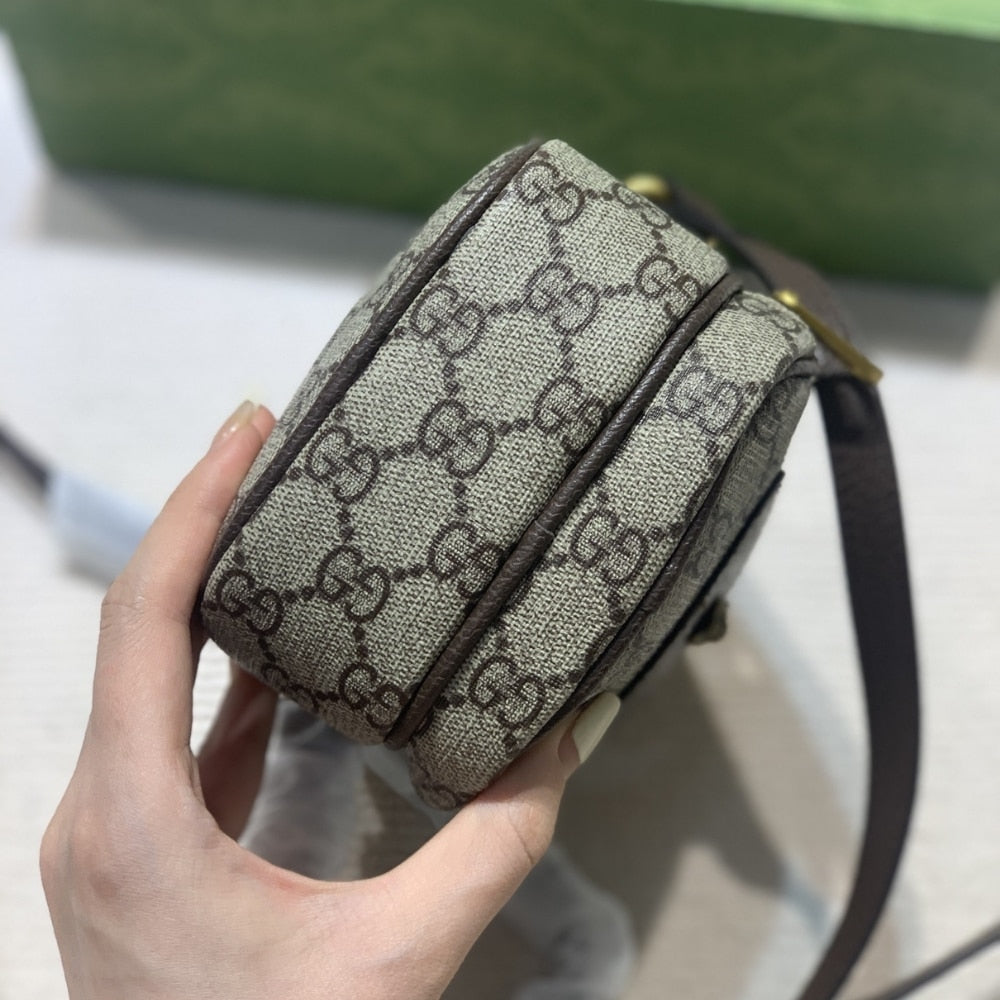 GG NEO VINTAGE GG SUPREME SMALL CROSSBODY BEIGE 12CM