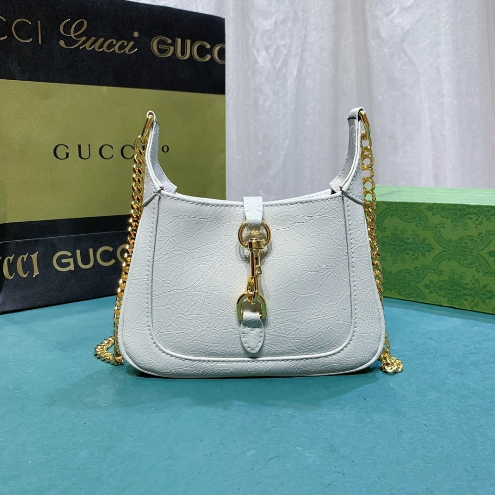 GG JACKIE NOTTE MINI BAG IVORY 19CM 782889 0P50G 9540
