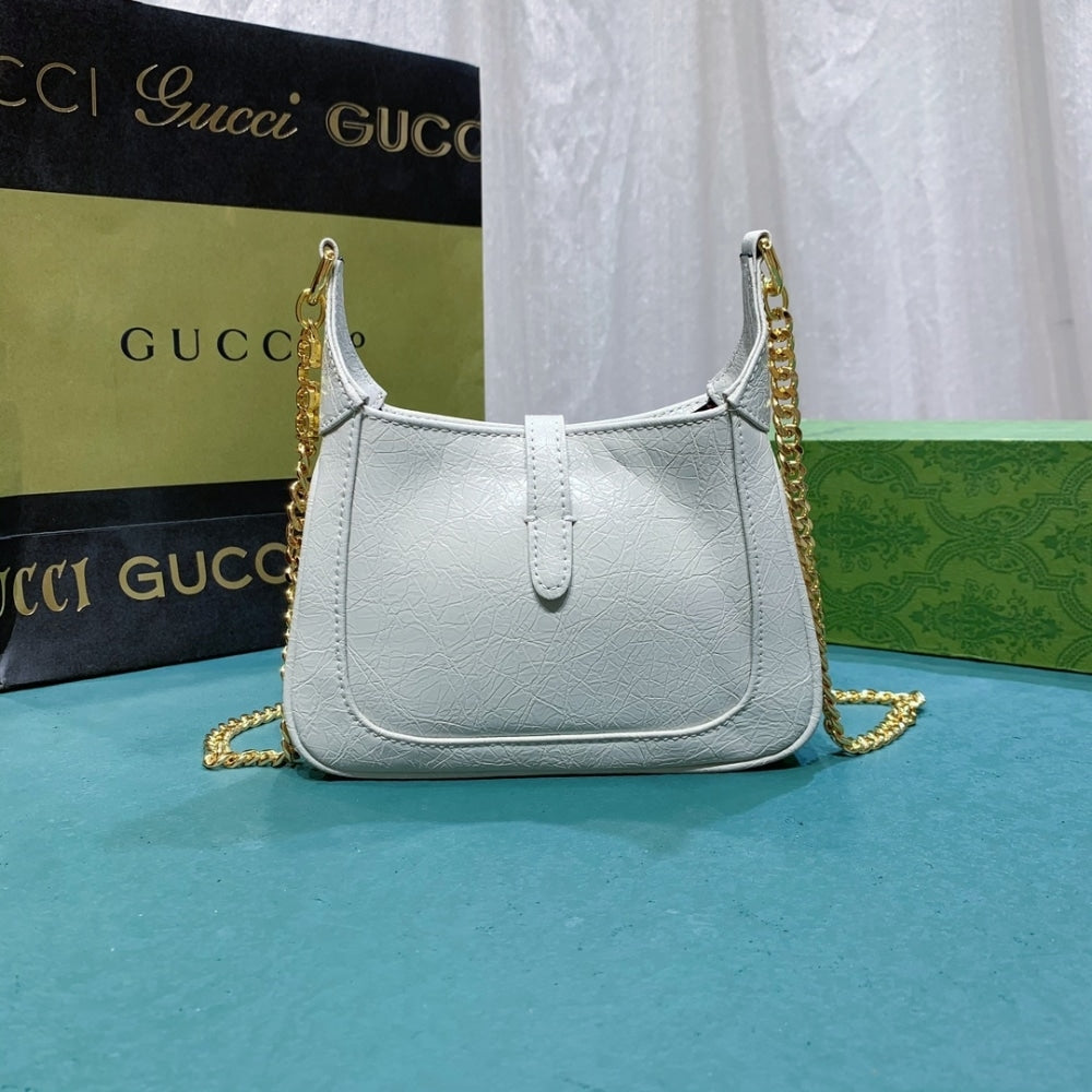 GG JACKIE NOTTE MINI BAG IVORY 19CM 782889 0P50G 9540