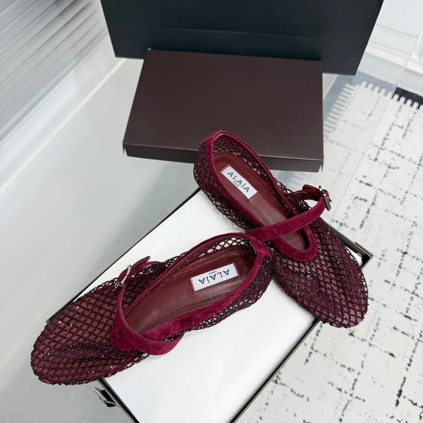ALAIA BALLET FLATS