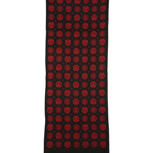 Alexander Mcqueen Men Scarf With Jacquard Pattern