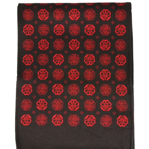 Alexander Mcqueen Men Scarf With Jacquard Pattern