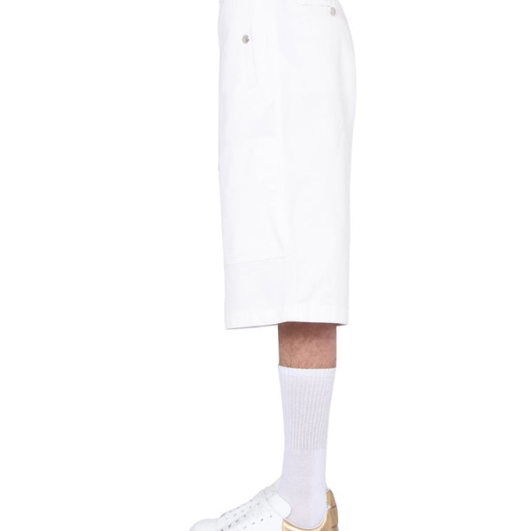 Alexander Mcqueen Men Japanese Gabardine Shorts