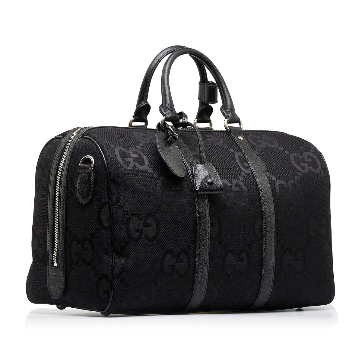 GUCCI Jumbo GG Canvas Duffle Bag