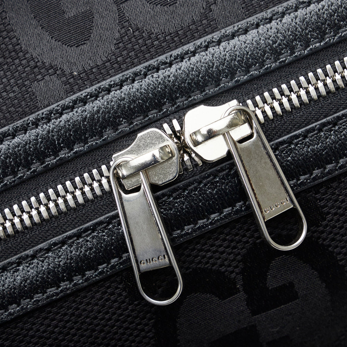 GUCCI Jumbo GG Canvas Duffle Bag