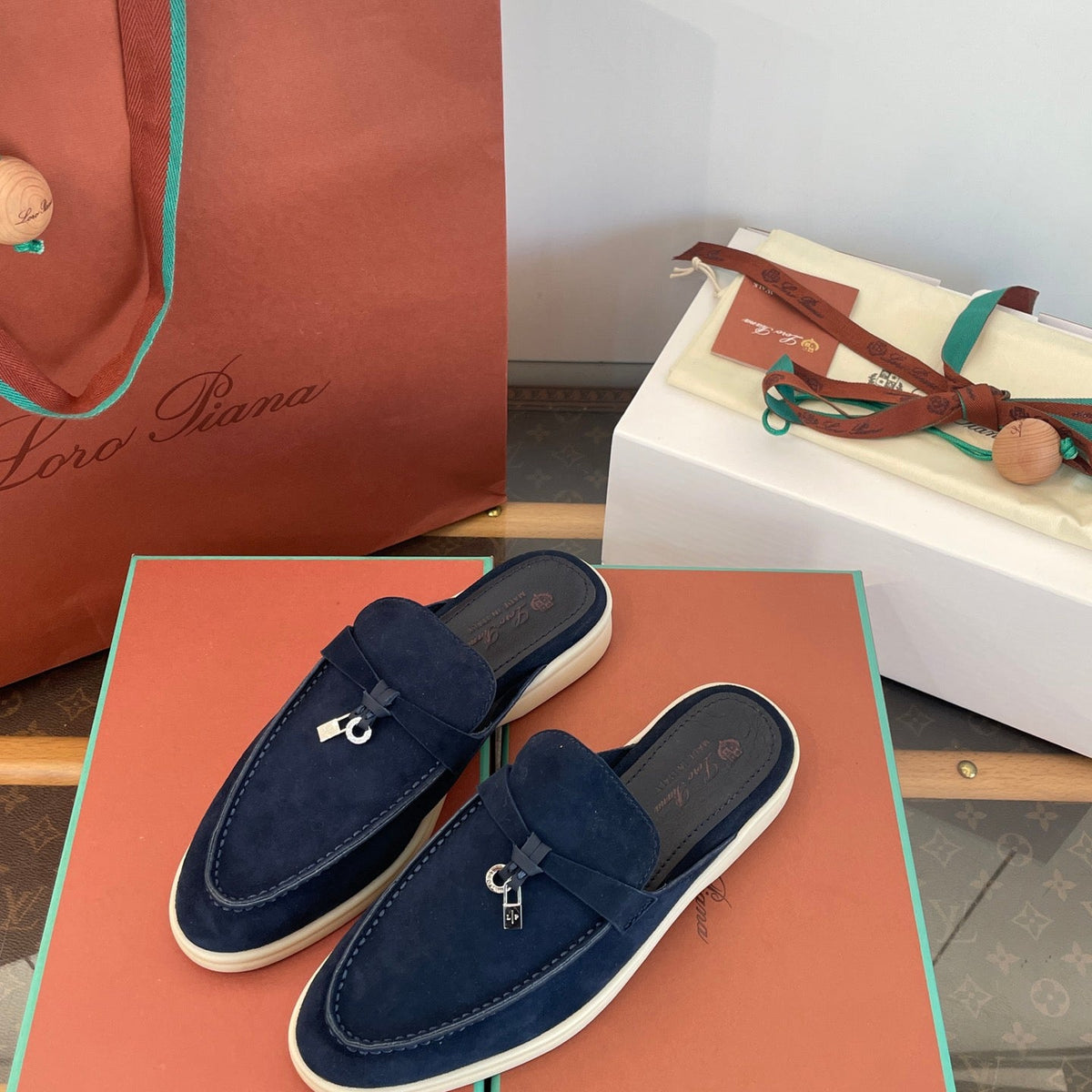 LORO P SUMMER CHARMS LOAFERS