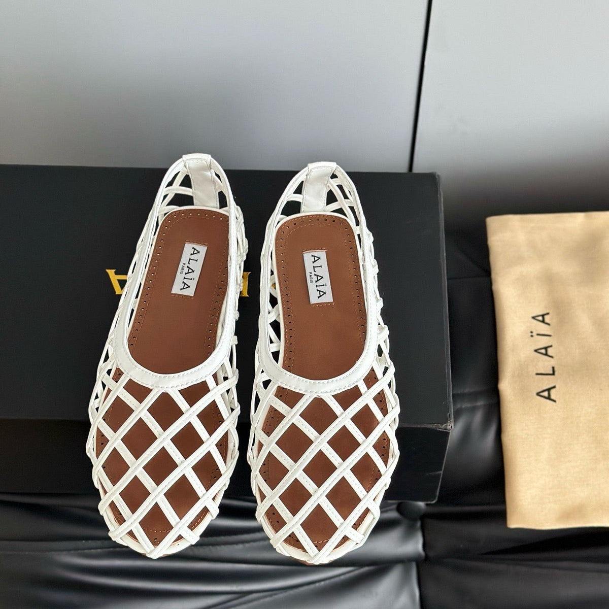 ALAIA BALLET FLATS