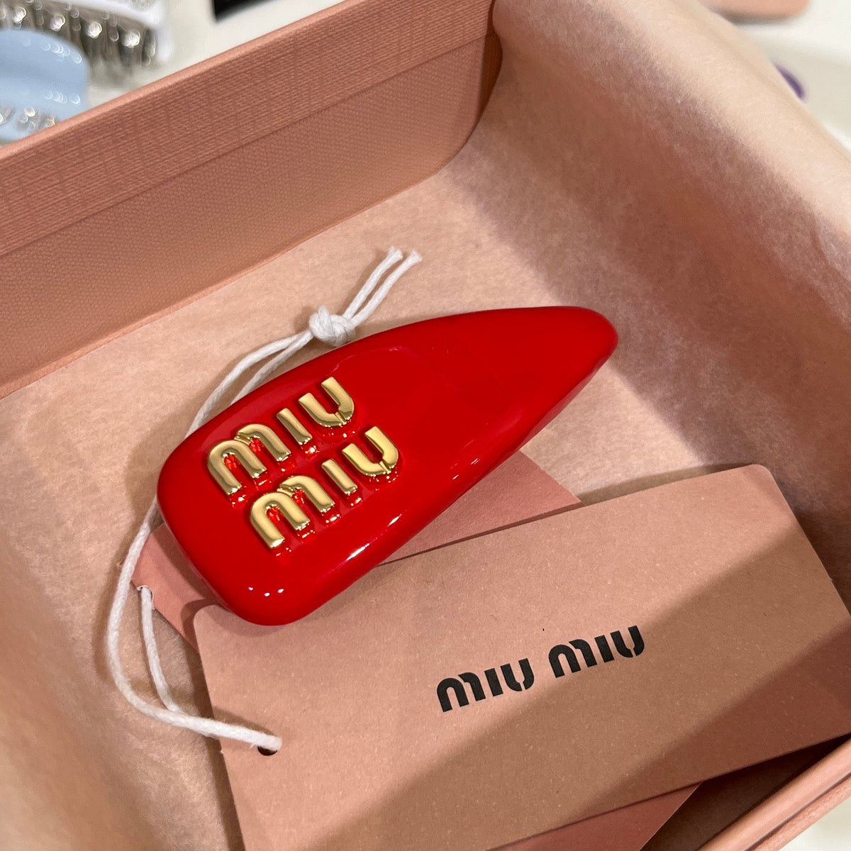 MIU M HAIR CLIP