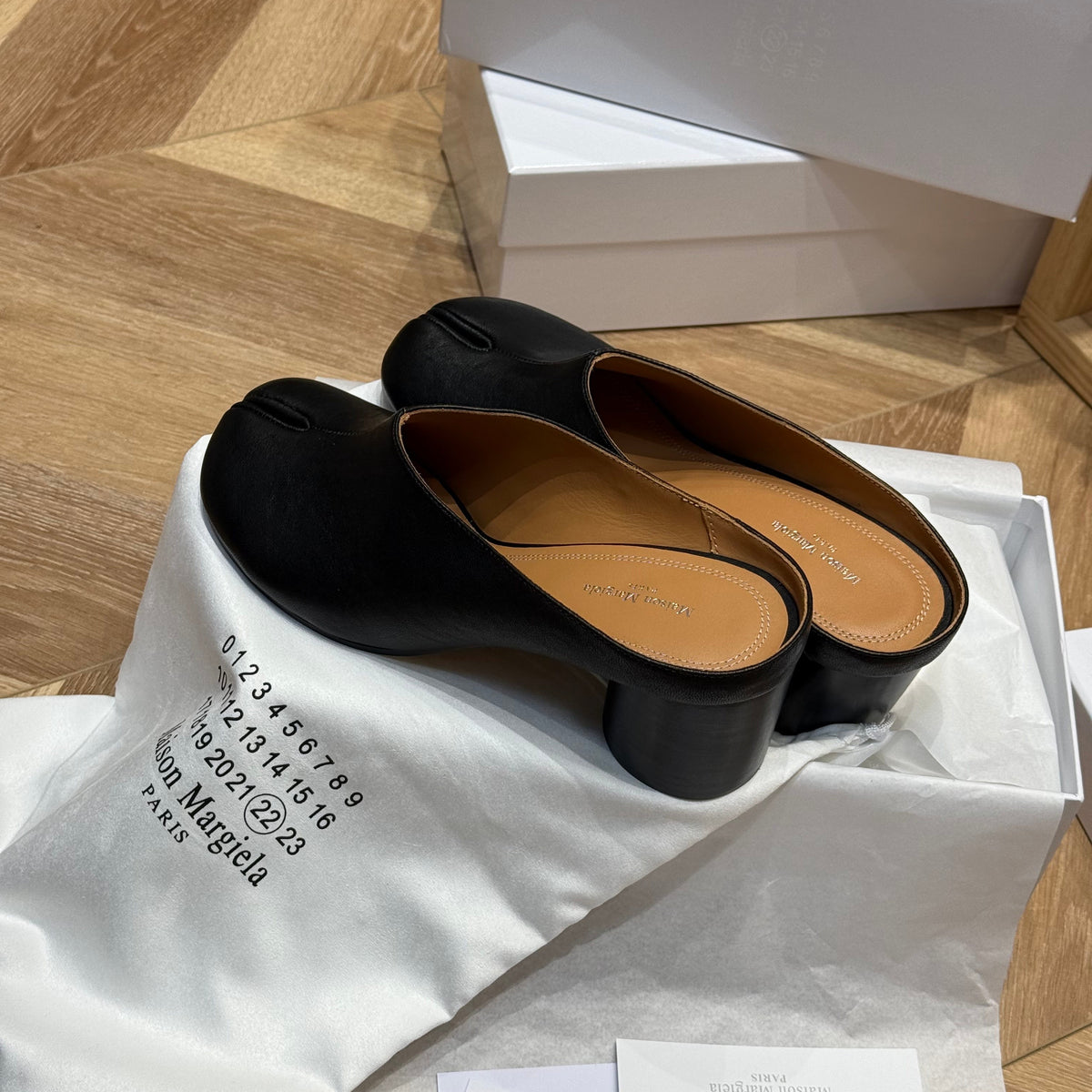 MAISON M TABI HEELS
