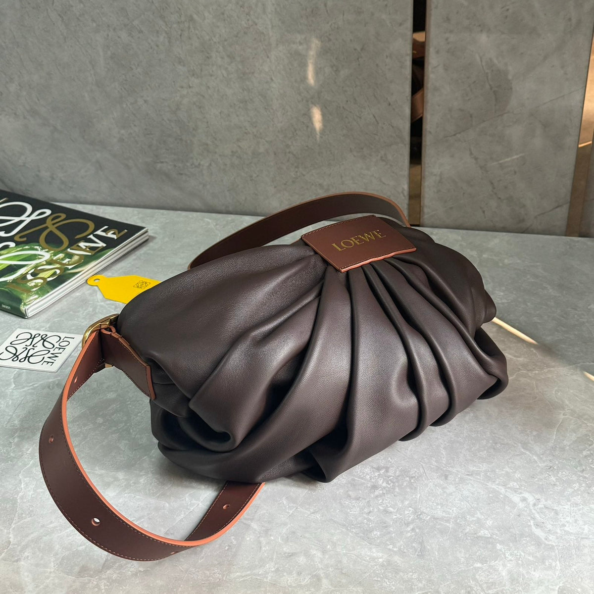 LOEW DRAPED TOTE BAG