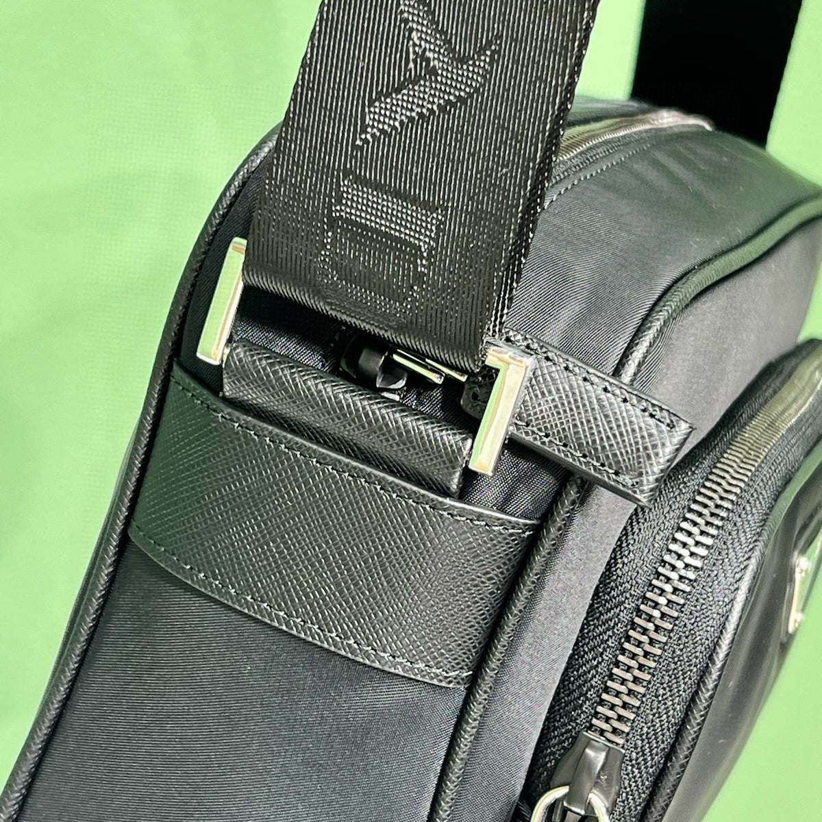 PD SMALL RE-NYLON SHOULDER BAG