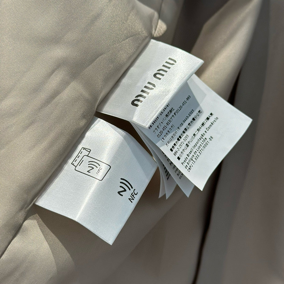 MIU M COAT