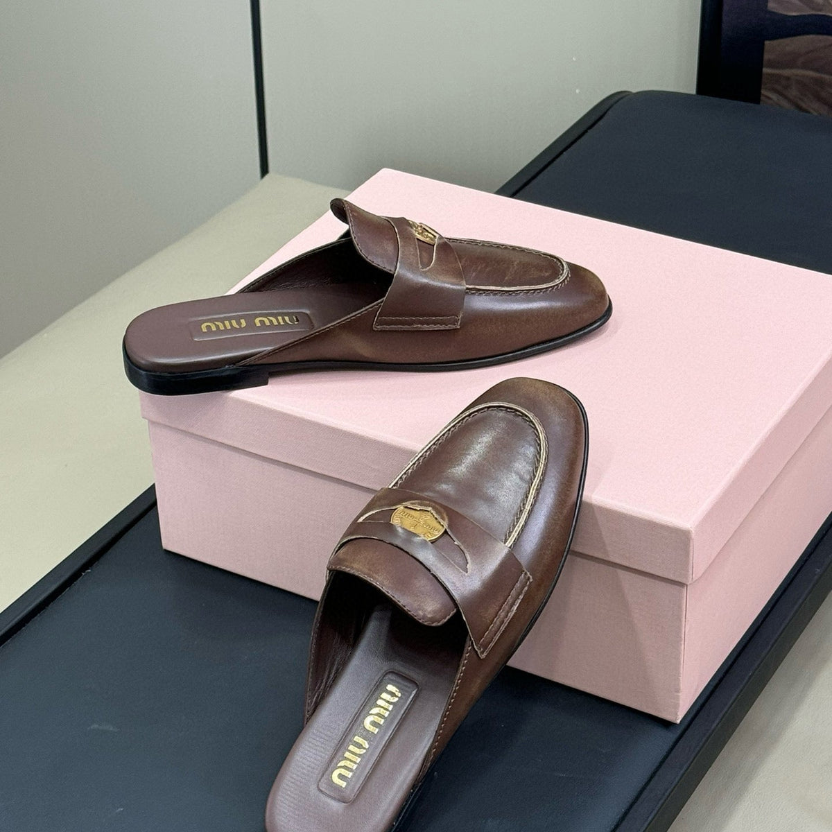MIU M LOAFERS