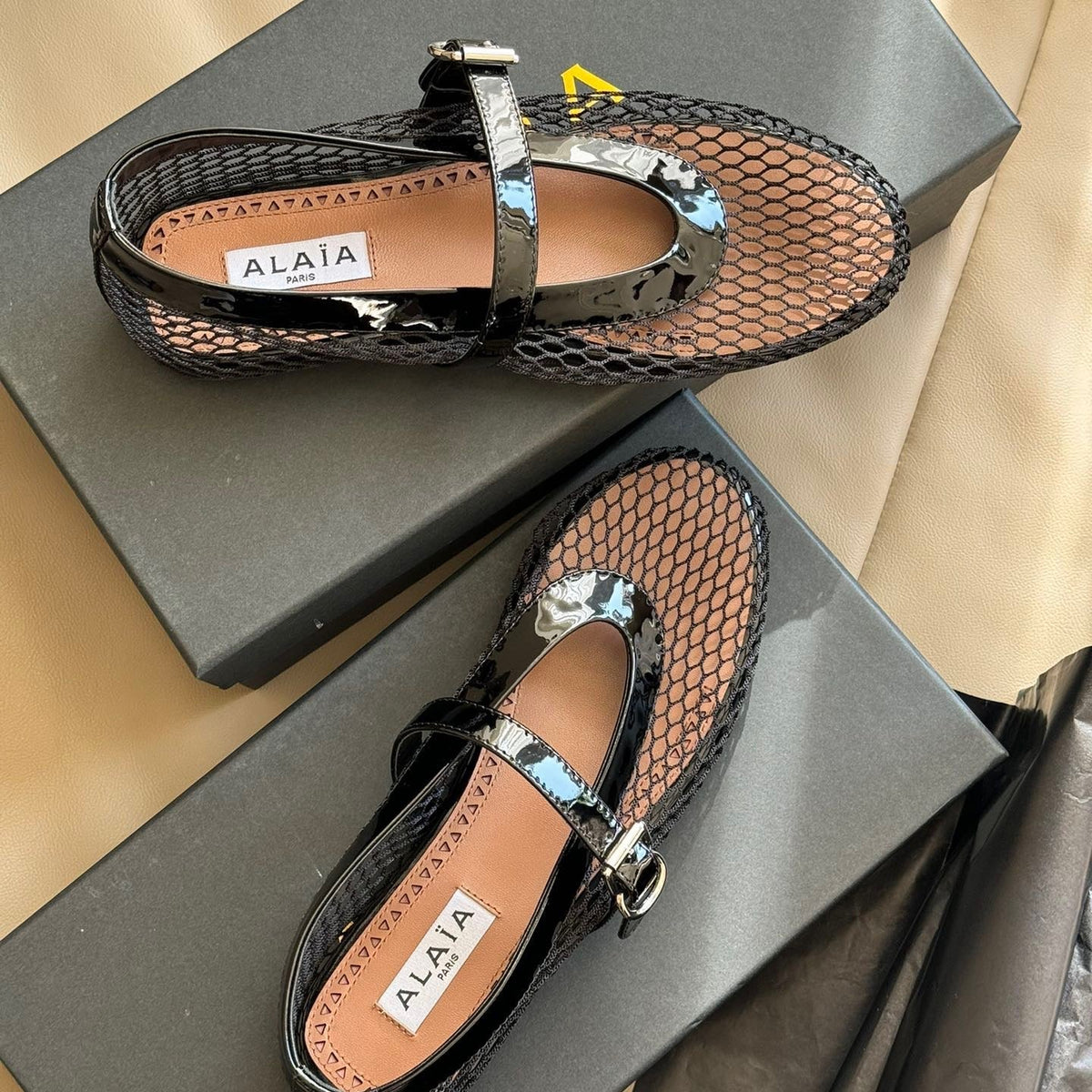 ALAIA BALLET FLATS