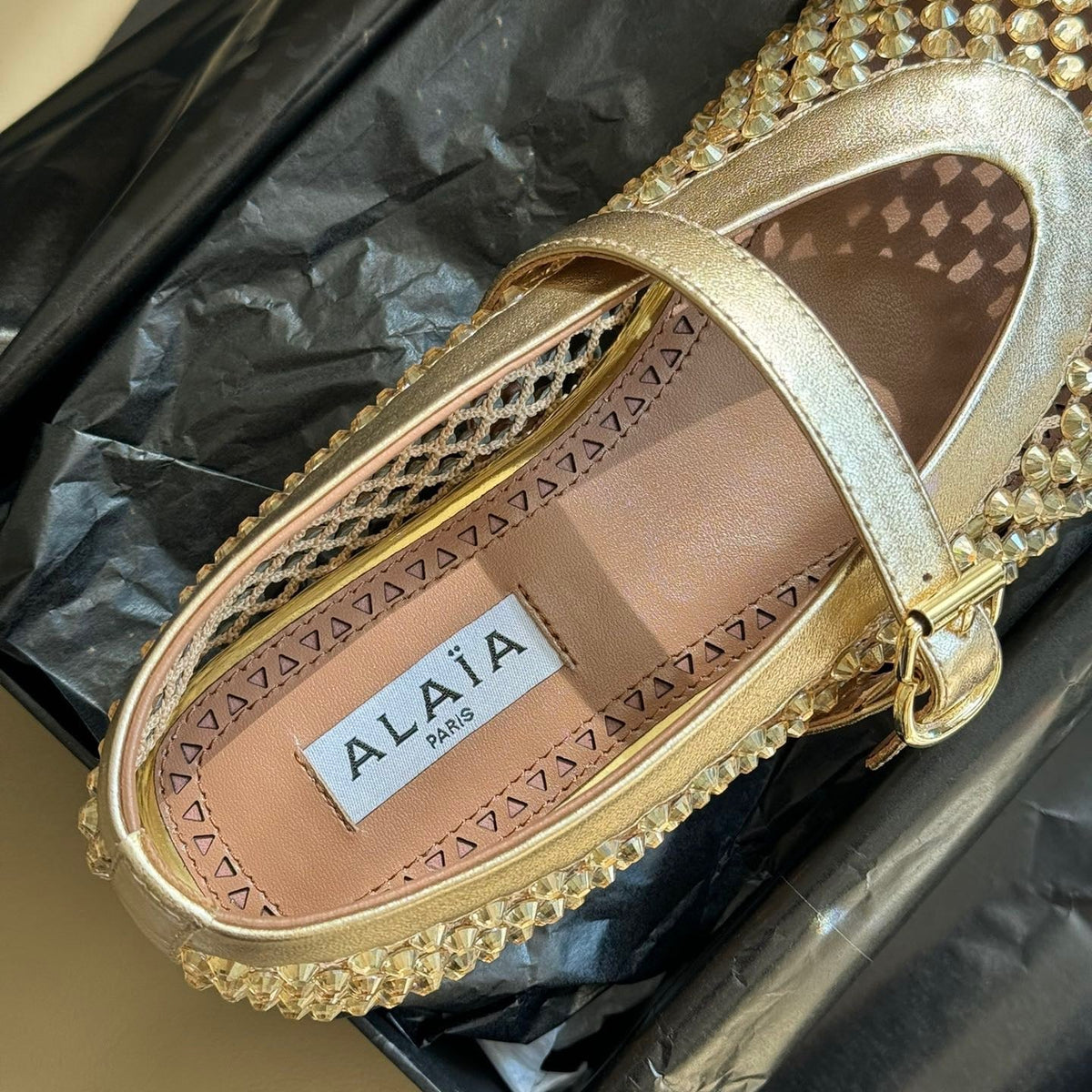 ALAIA BALLET FLATS