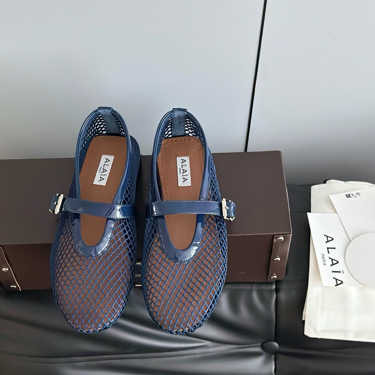 ALAIA BALLET FLATS