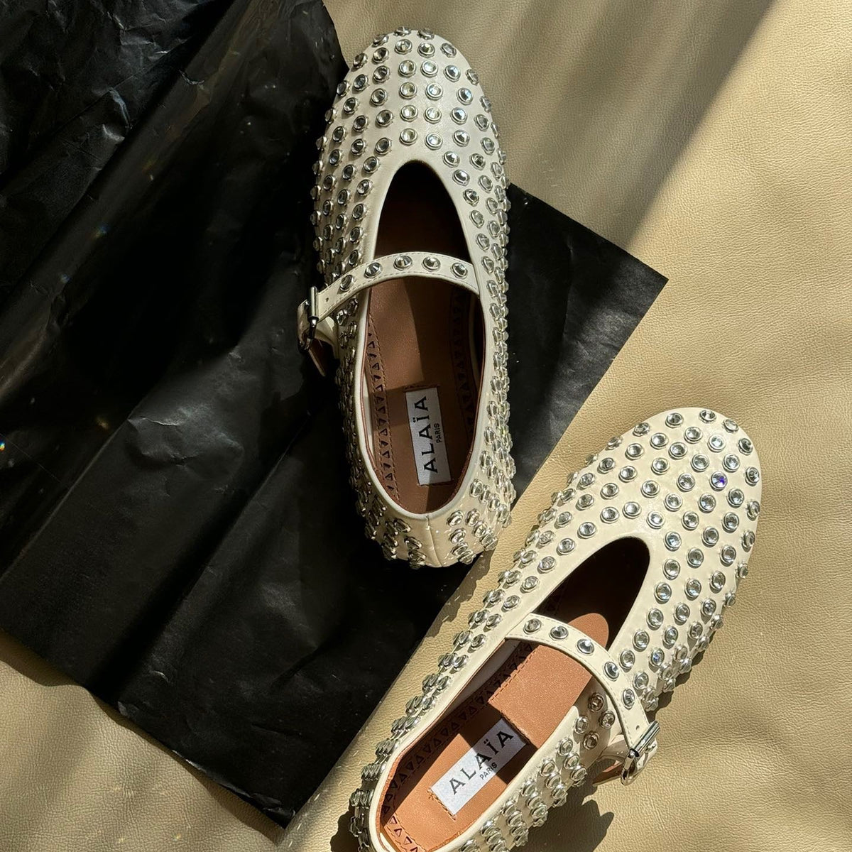 ALAIA BALLET FLATS