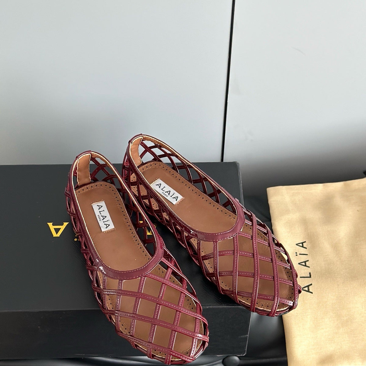 ALAIA BALLET FLATS