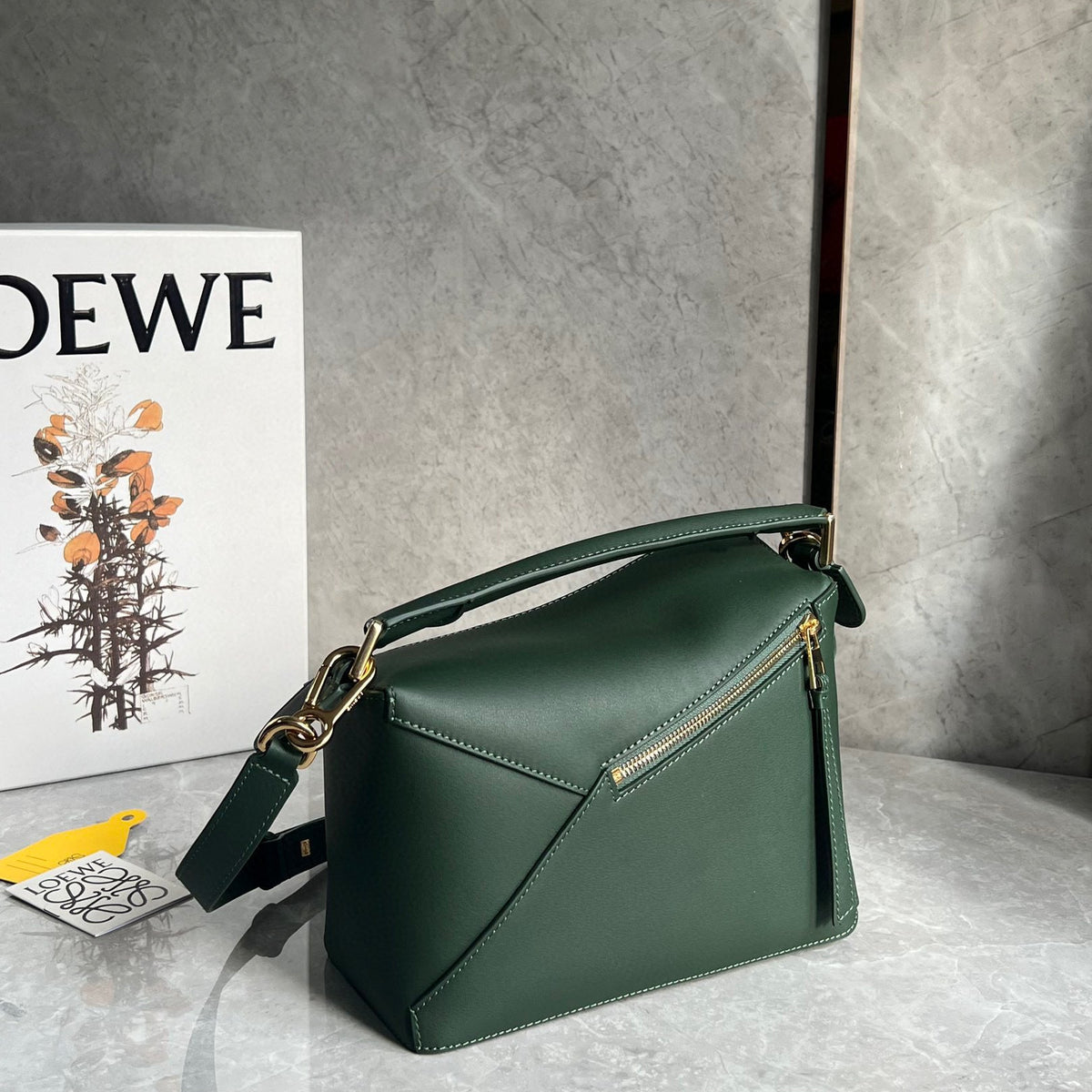 LOEW SMALL PUZZLE EDGE BAG