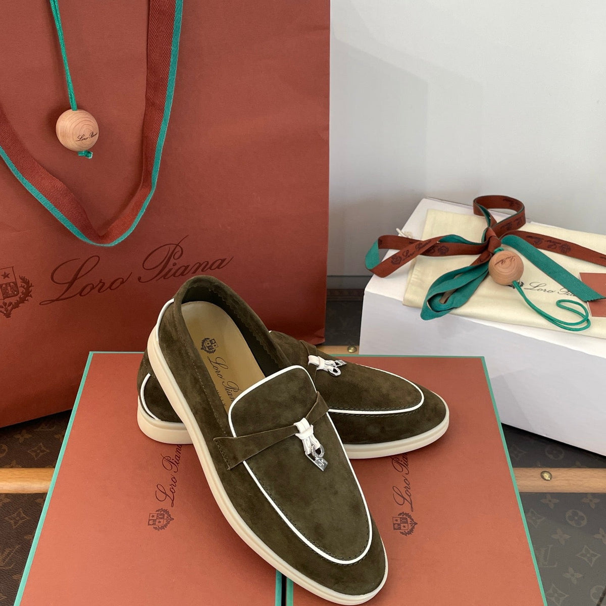 LORO P SUMMER CHARMS LOAFERS