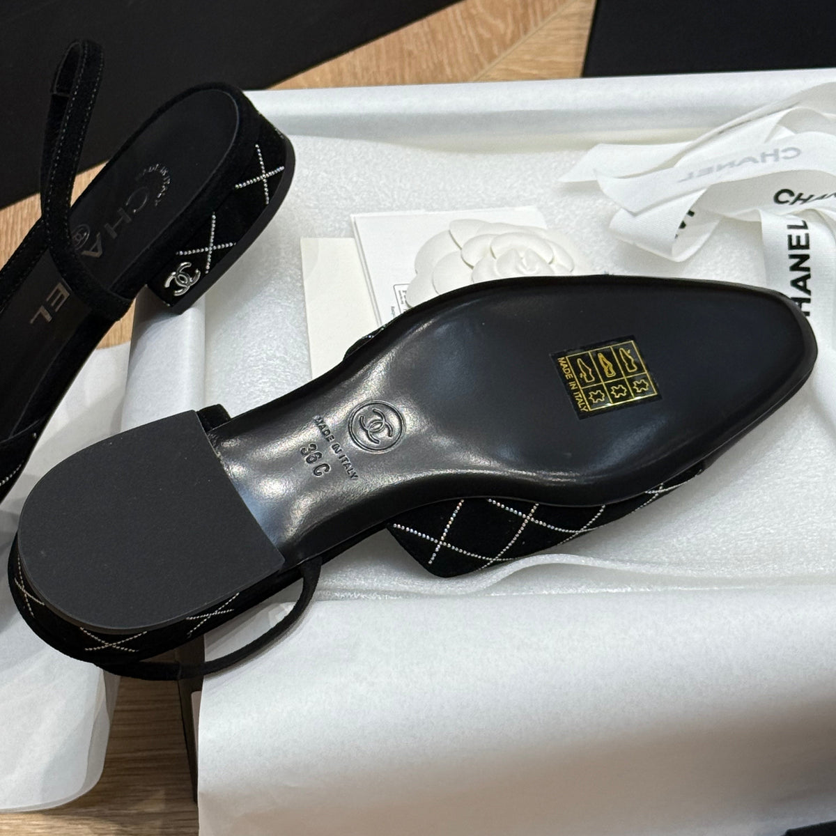 CC SLINGBACK PUMPS