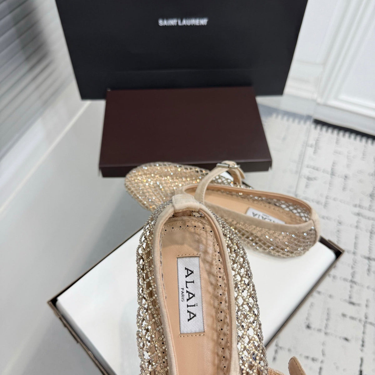 ALAIA BALLET FLATS