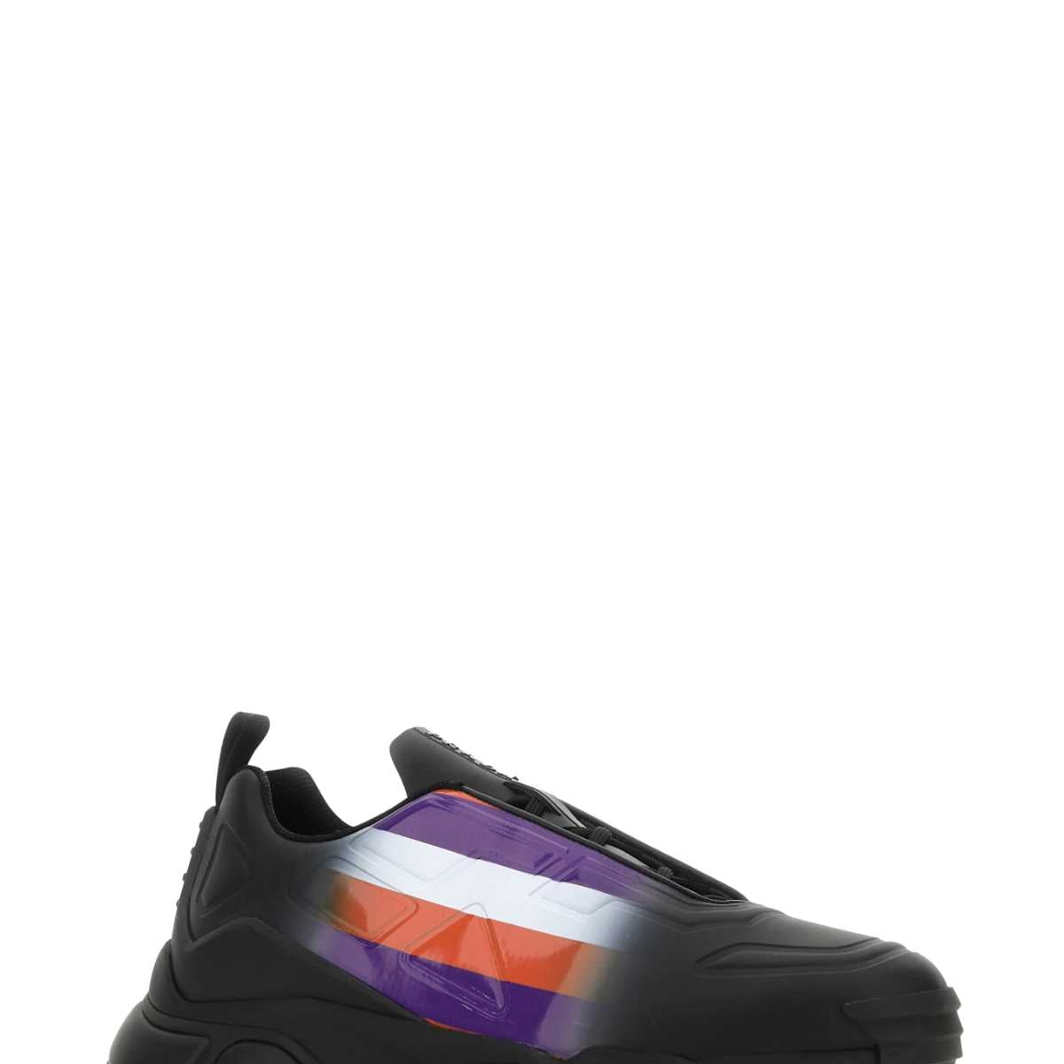 PRADA Rubber Collision Cross Sneaker