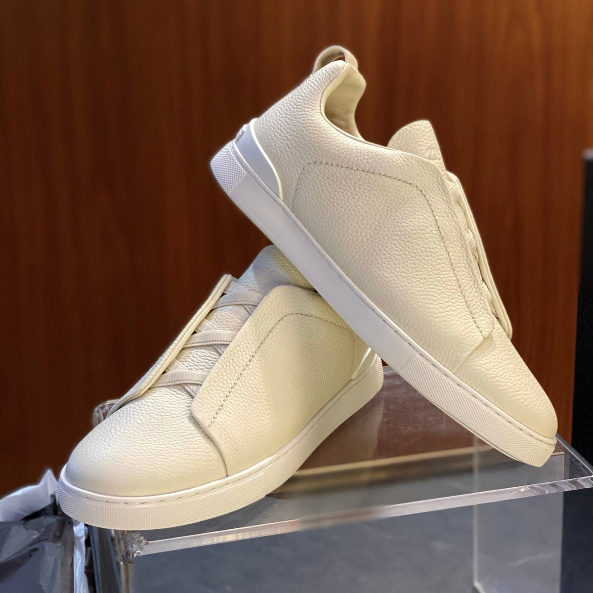 ZEGN TRIPLE STITCH SNEAKER