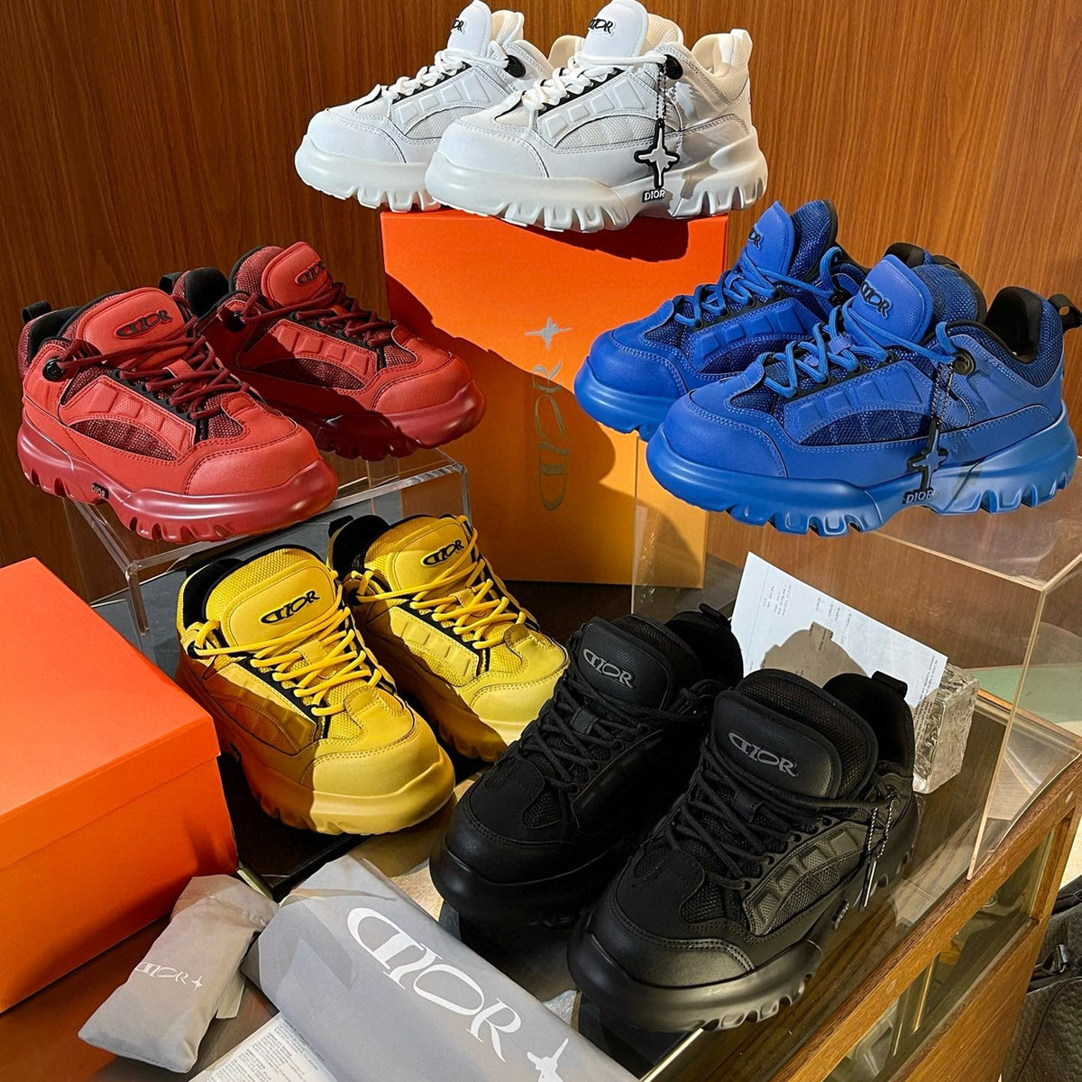 CD x LEWIS H SNOW SNEAKERS