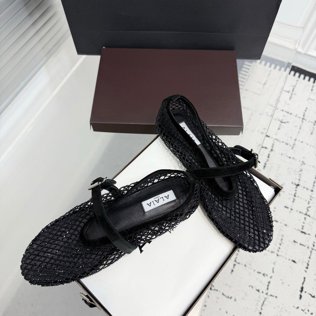 ALAIA BALLET FLATS