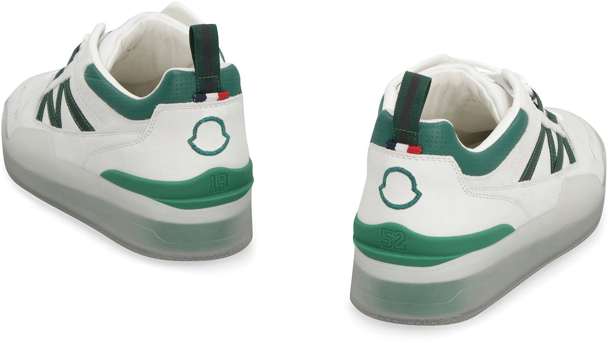 PIVOT LEATHER LOW-TOP SNEAKERS