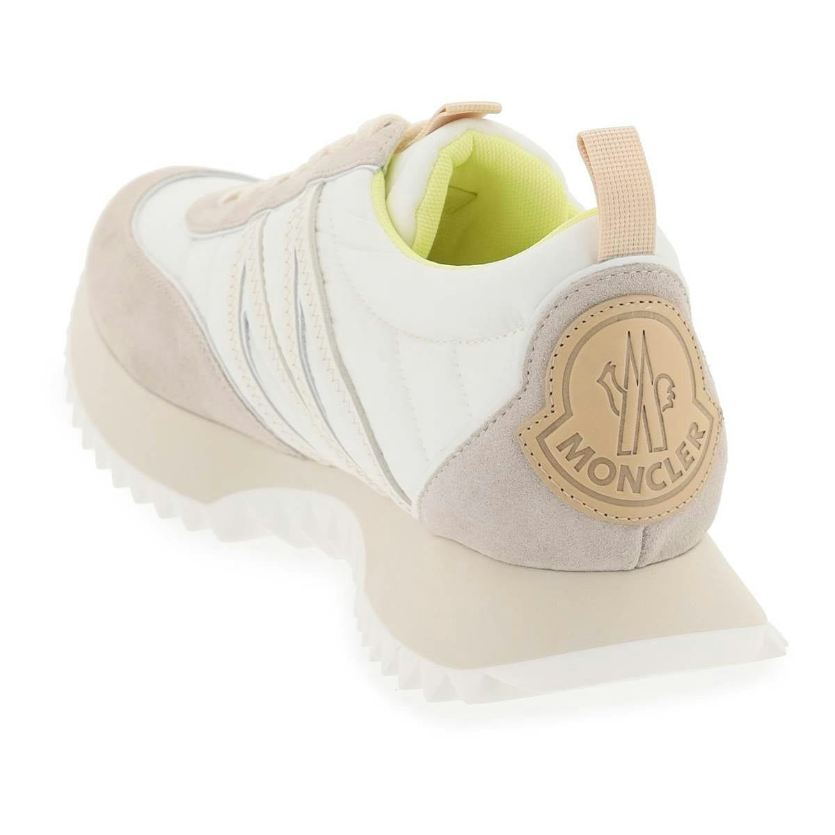 BASIC PACEY SNEAKERS IN NYLON AND SUEDE LEATHER.