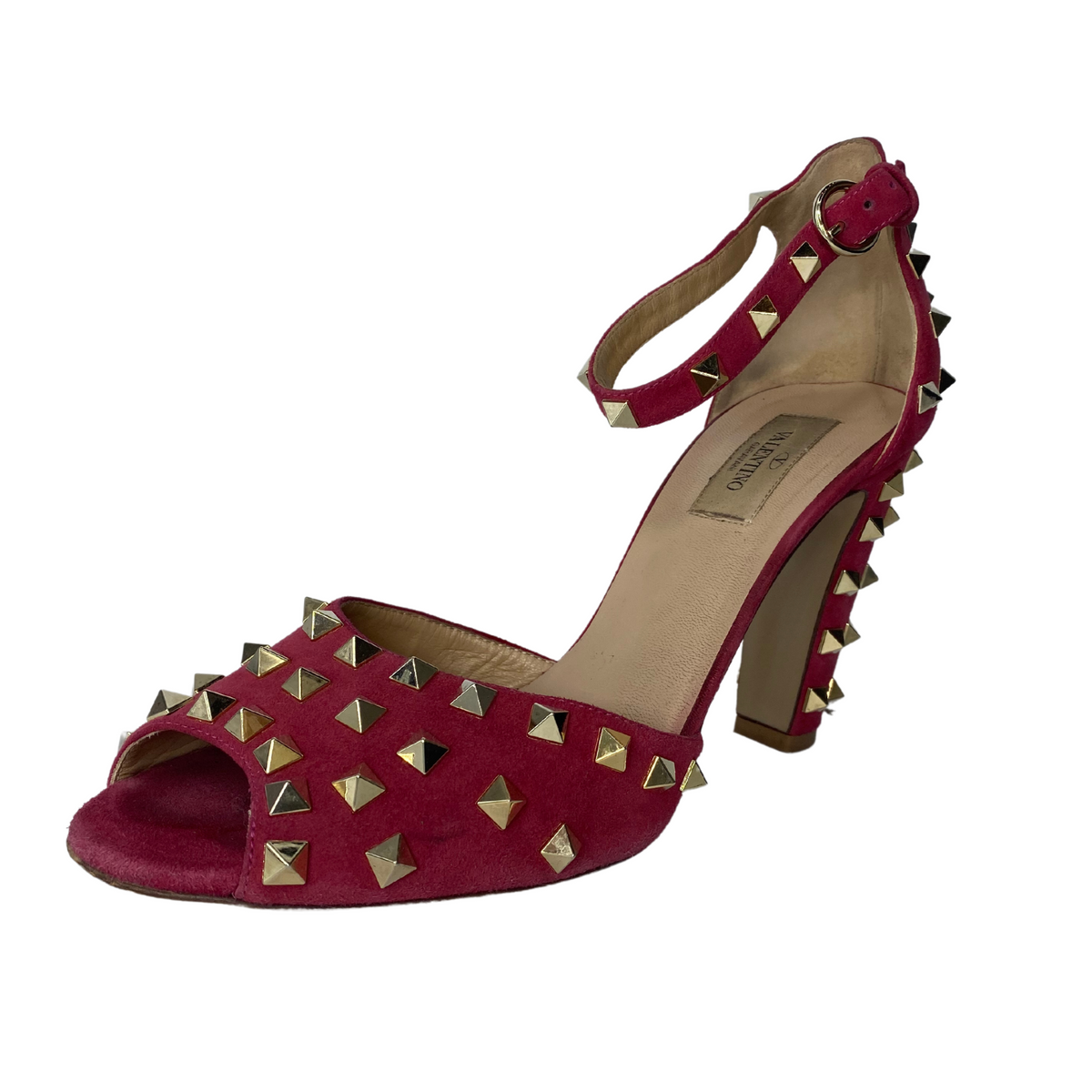 Valentino Rockstud Ankle Strap Pumps |US10|IT40|