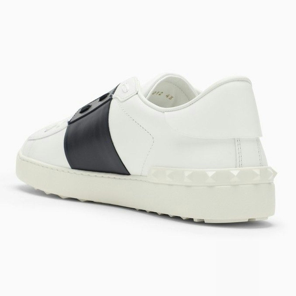 WHITE/BLACK OPEN SNEAKER