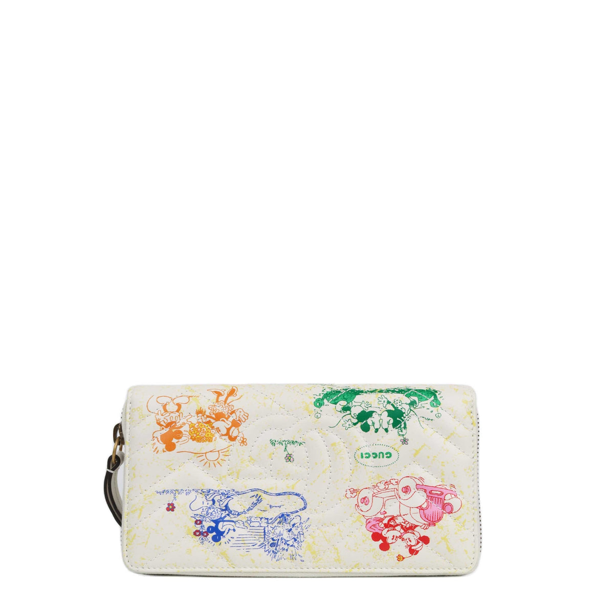 Gucci x Mickey Mouse Zip Around Wallet.