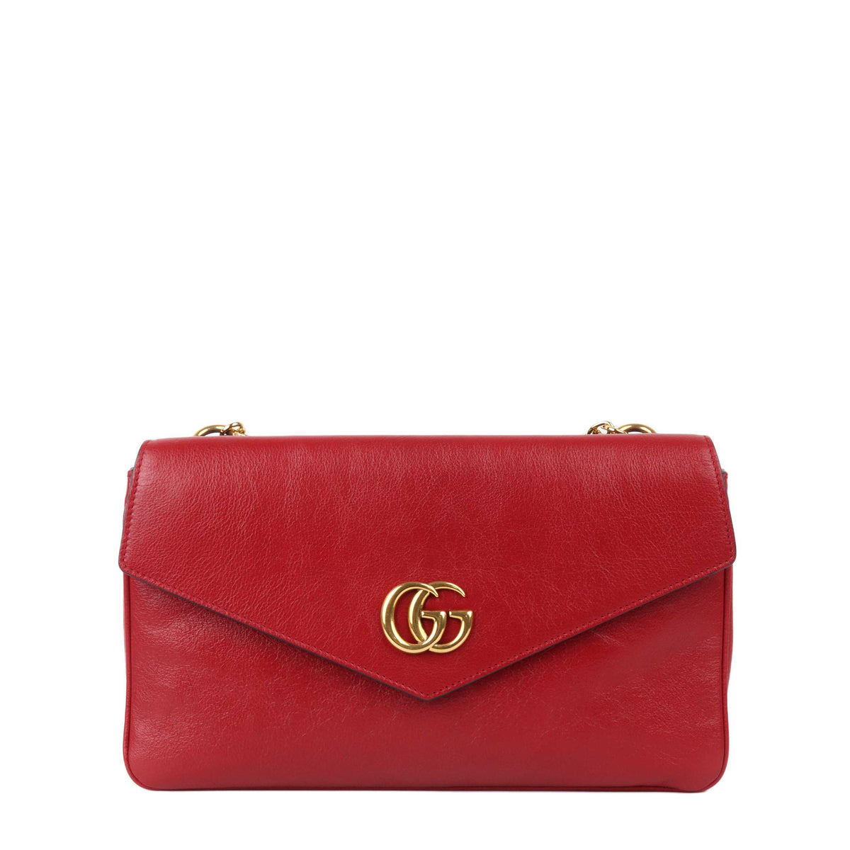 Gucci Black and Red Double Sided Thiara Clutch.