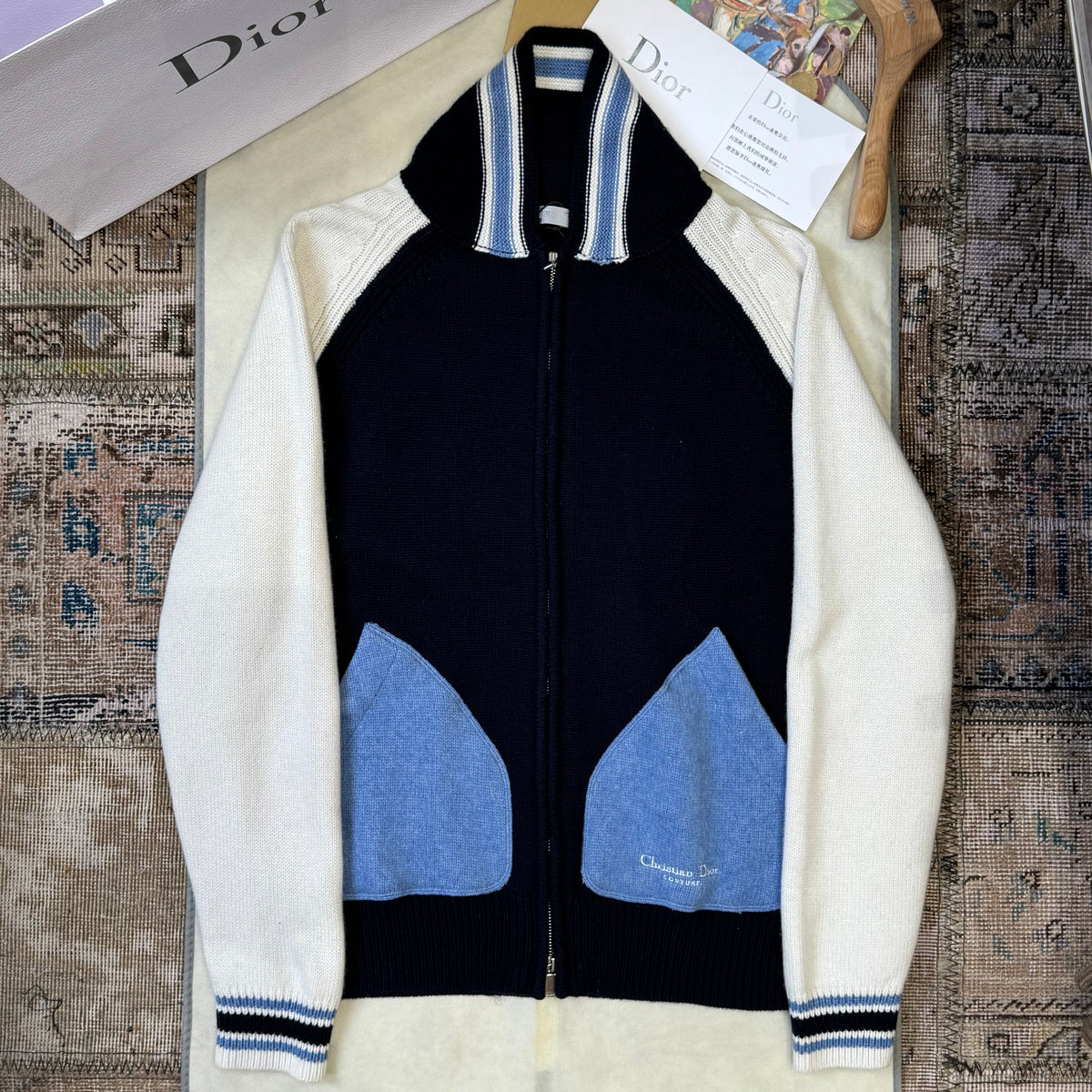 CD ZIP CARDIGAN