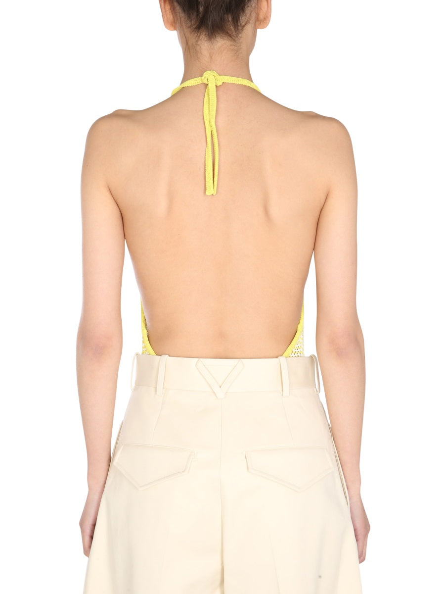 Bottega Veneta Women V-Neck Bodycon
