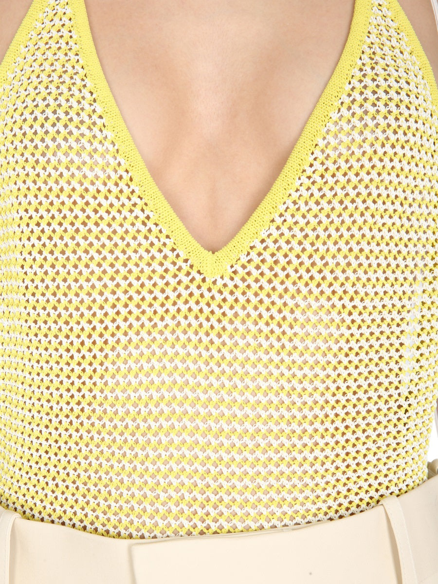 Bottega Veneta Women V-Neck Bodycon