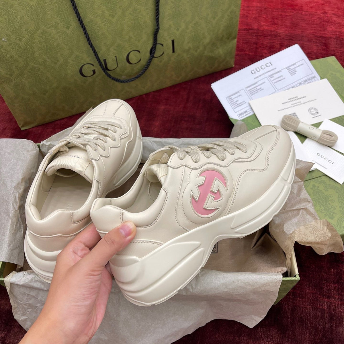 GG RHYTON SNEAKERS