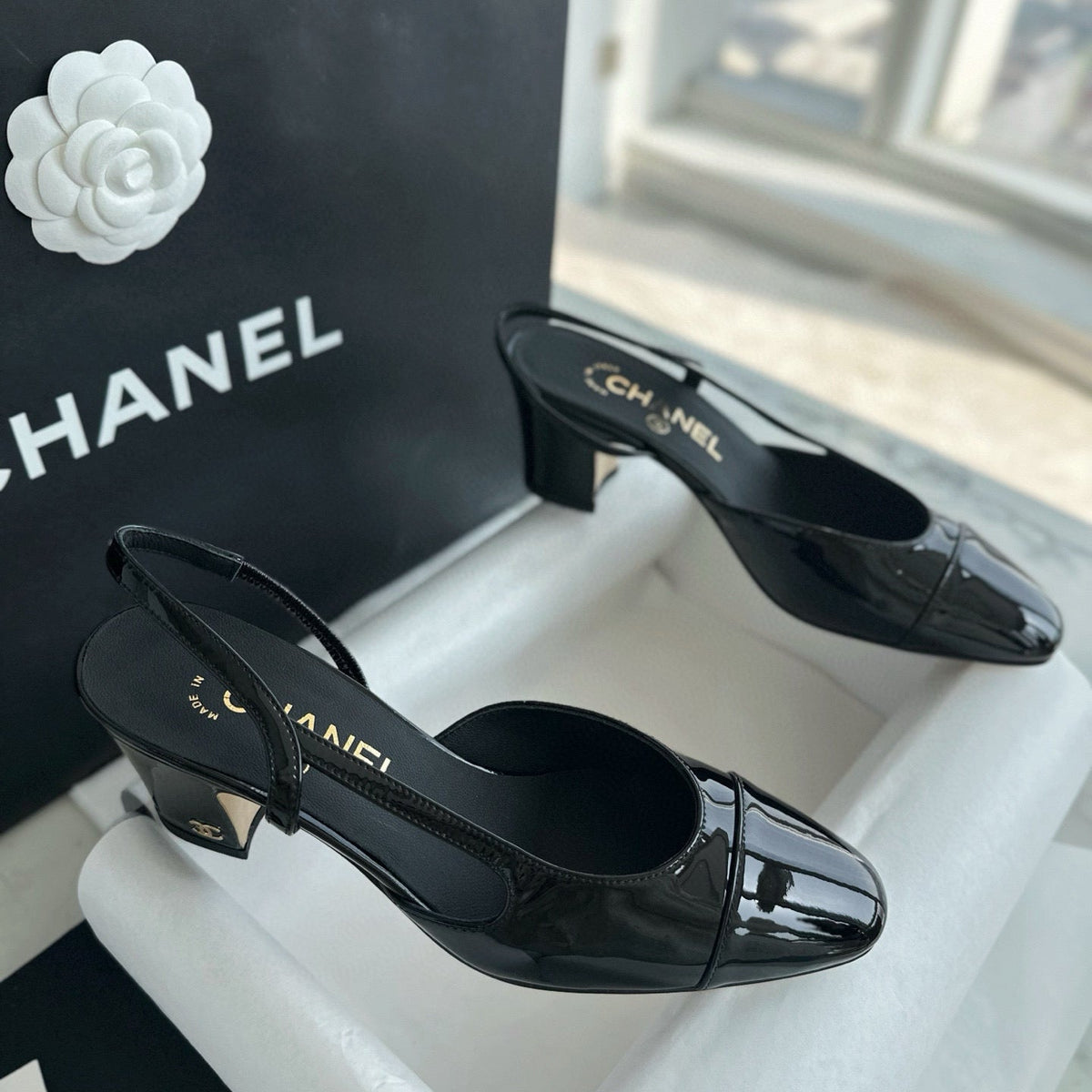 CC SLINGBACK HEELS