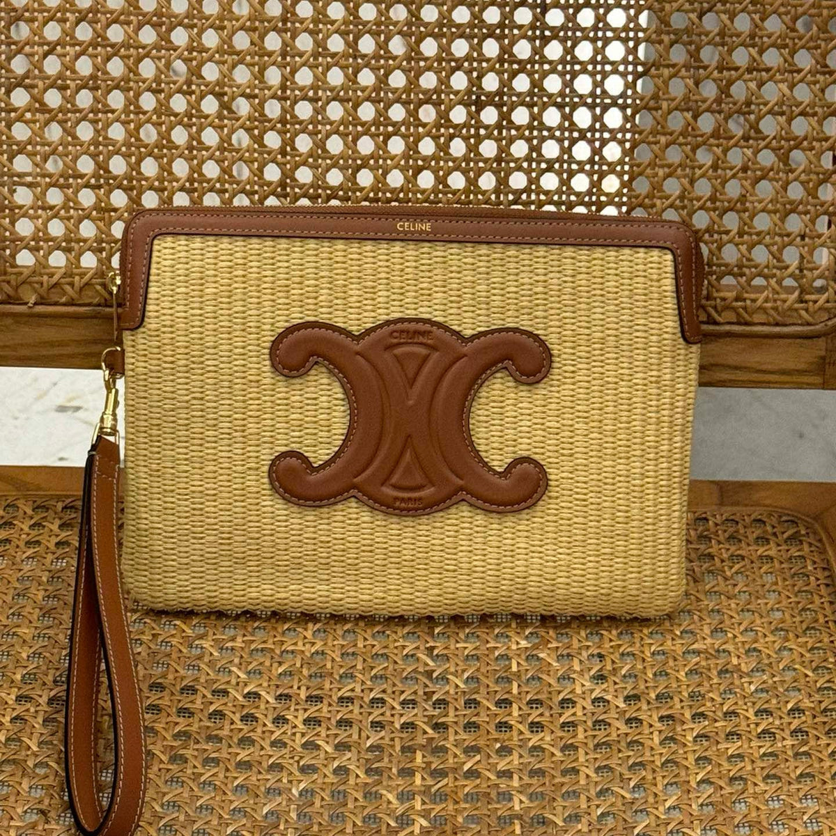 CEL SMALL POUCH WITH STRAP